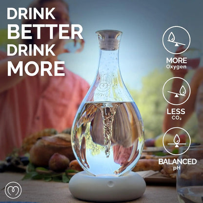 Swirl Structured Water Carafe