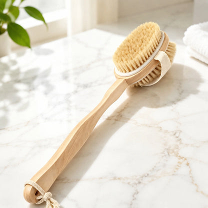 Wooden Detachable Body Shower Brush,15-Inch