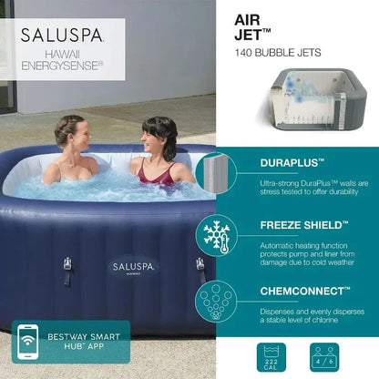 SaluSpa AirJet 4 to 6 Person Hot Tub