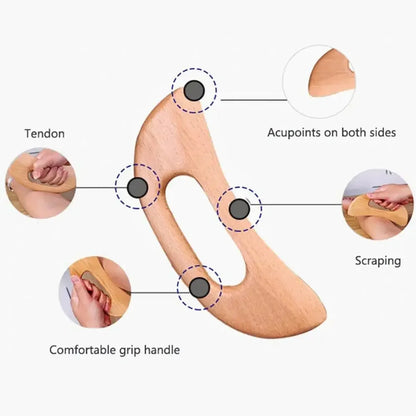 Wooden Gua Sha Tool