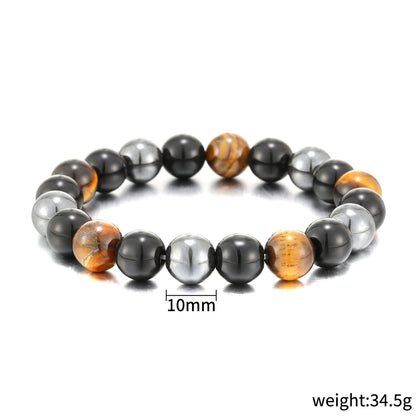 Black Obsidian Hematite Tiger Eye