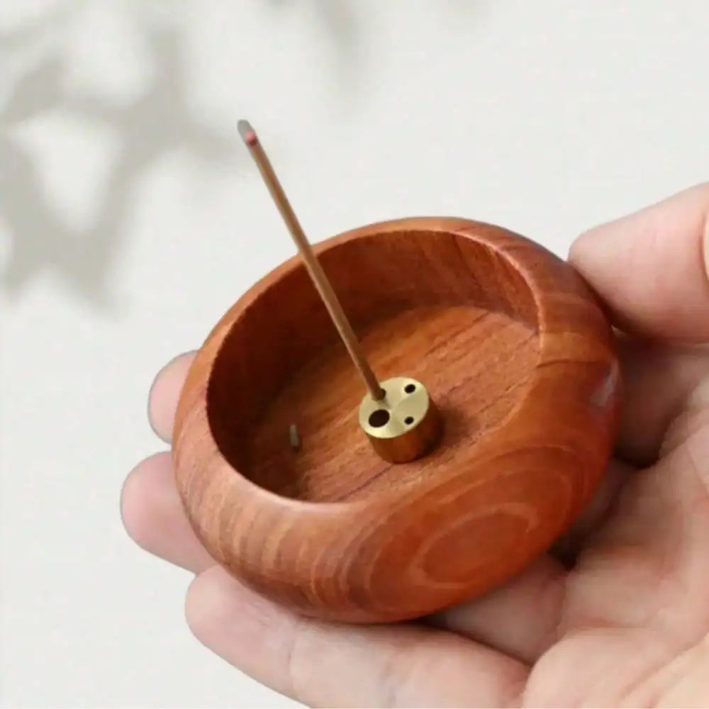 Multi-Purpose Wooden Incense Burner
