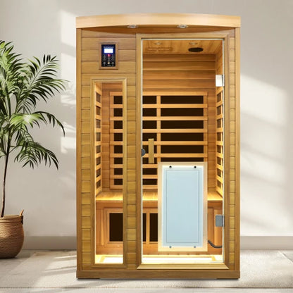 Low EMF Two person sauna room