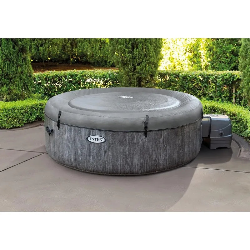 4-Person Inflatable Hot Tub With Jets