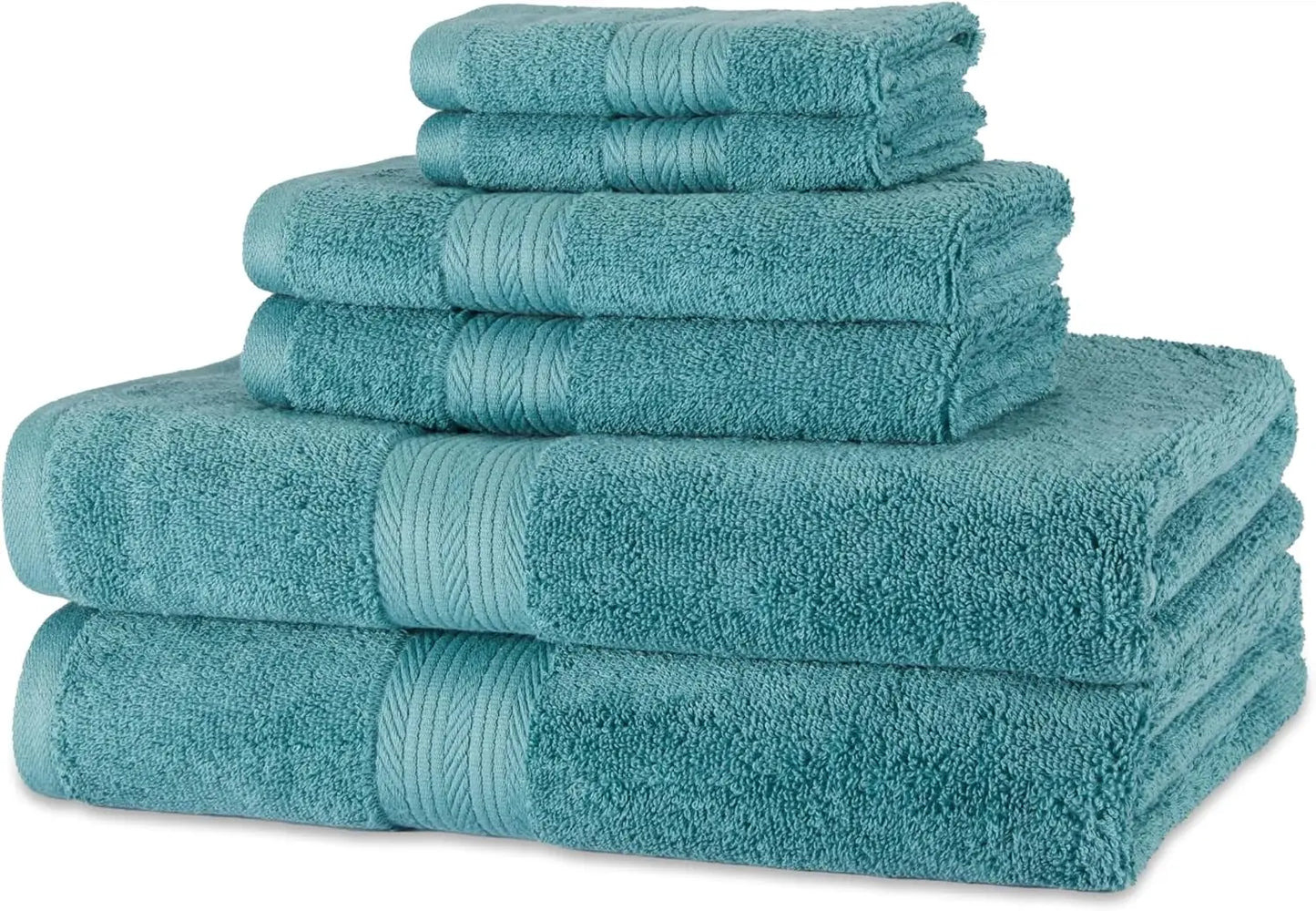 100% Cotton Bathroom Towel Set