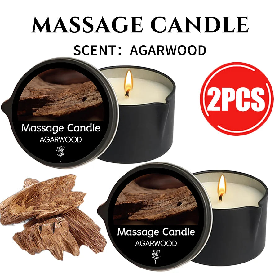 Agarwood Soy Wax Scented Candles