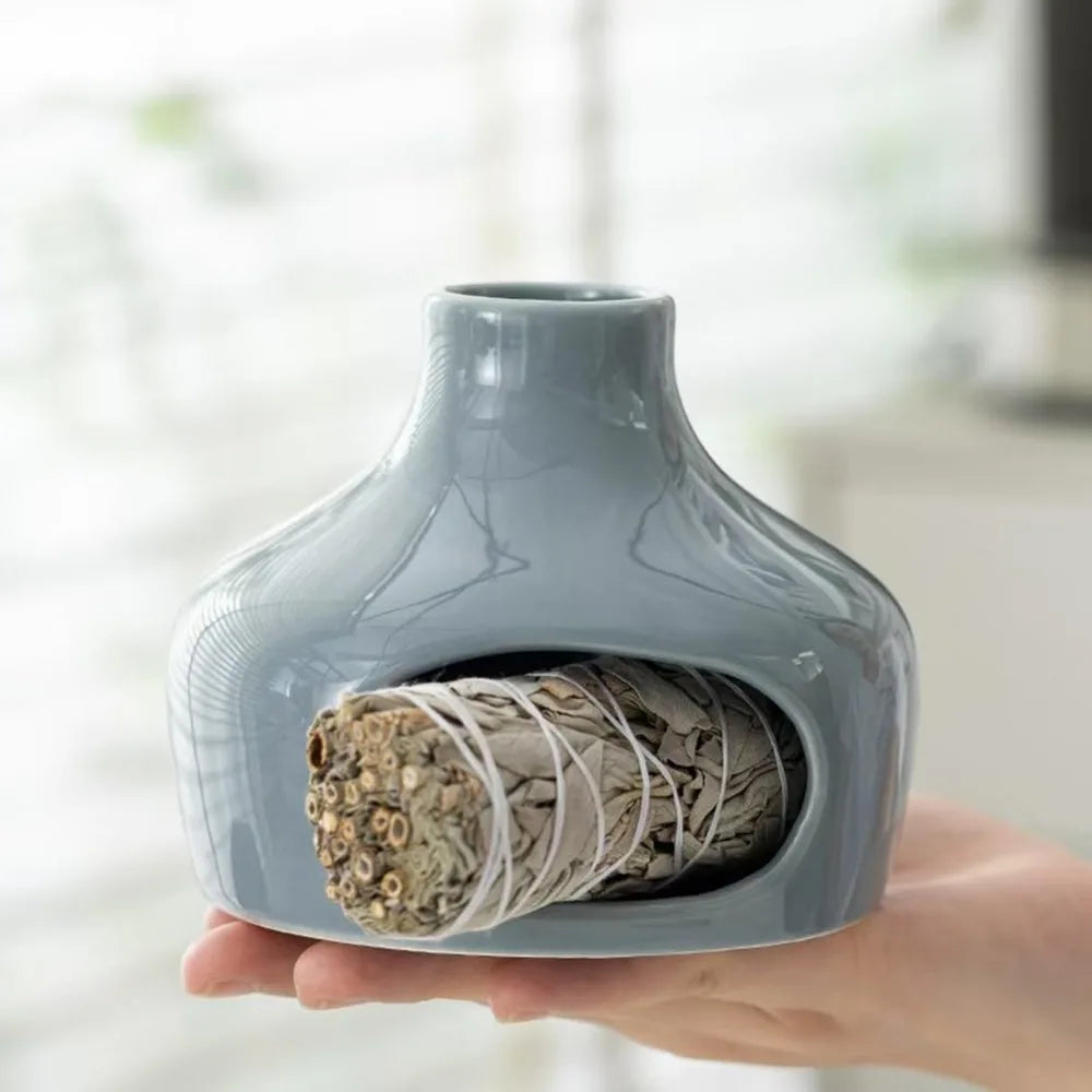 handmade ceramic aroma holder