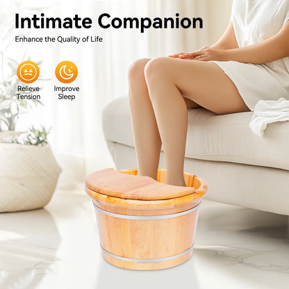 Cedar Wood Foot Spa Bucket