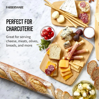 4-Piece Bamboo Cutting Board Set