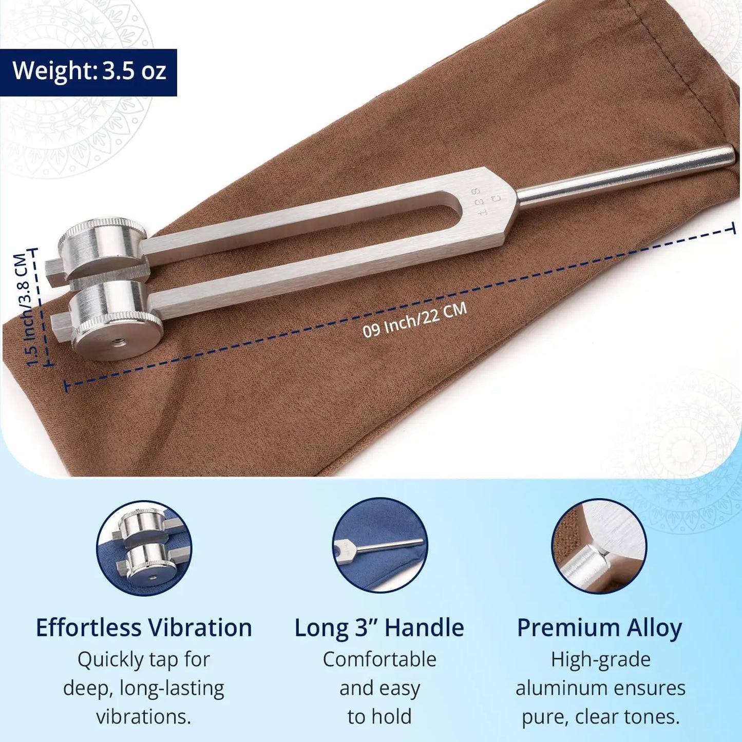 128Hz Weighted Tuning Fork