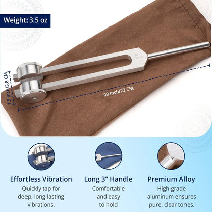 128Hz Weighted Tuning Fork