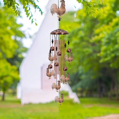 Rooster Wind Chime Outdoor/Indoor