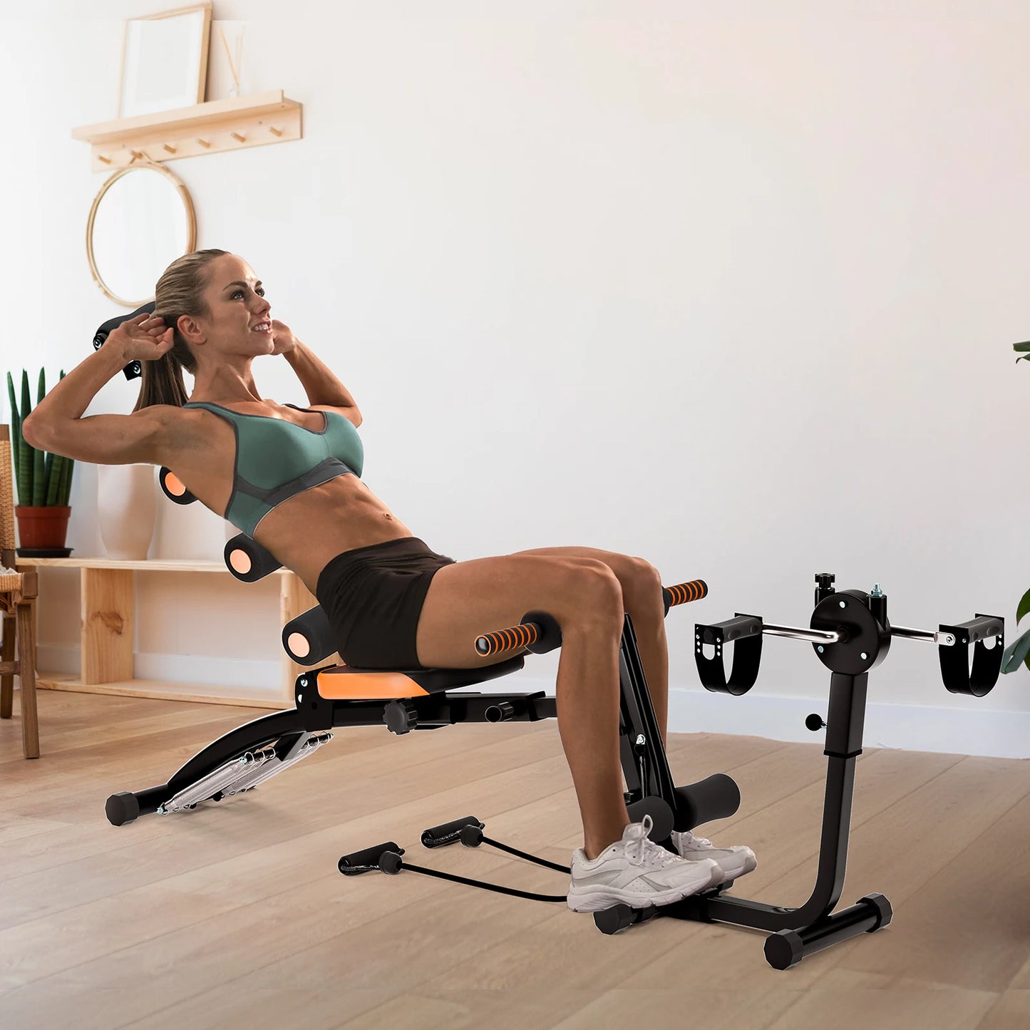 Six-In-One Abdominal Machine