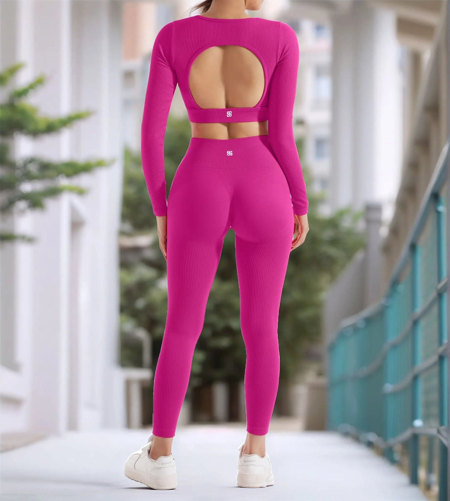 2PCS Yoga Suit Women Sports Set