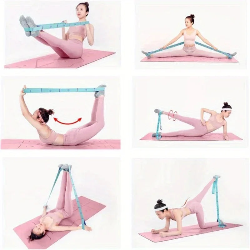 11-Grid Yoga Stretch Strap