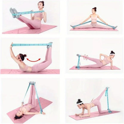 11-Grid Yoga Stretch Strap