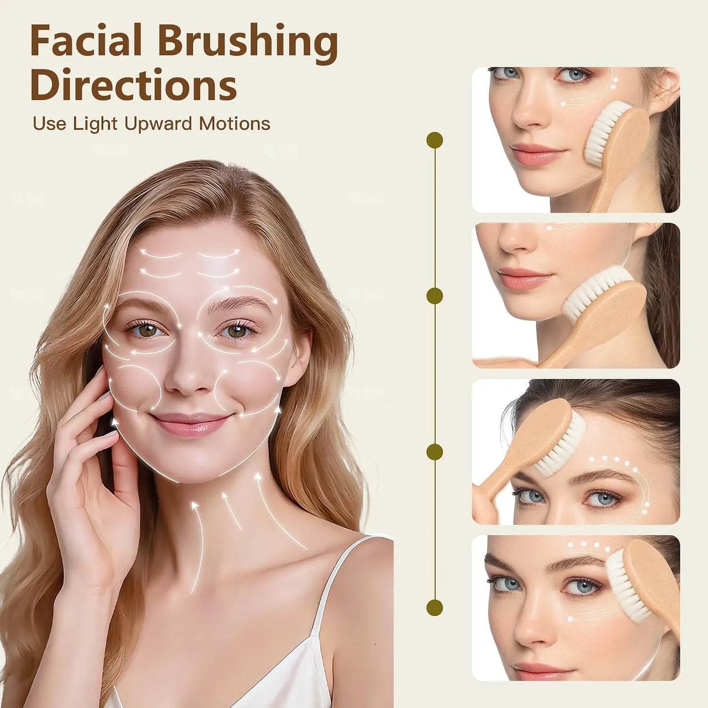 Dry Brushing Body Brush Set