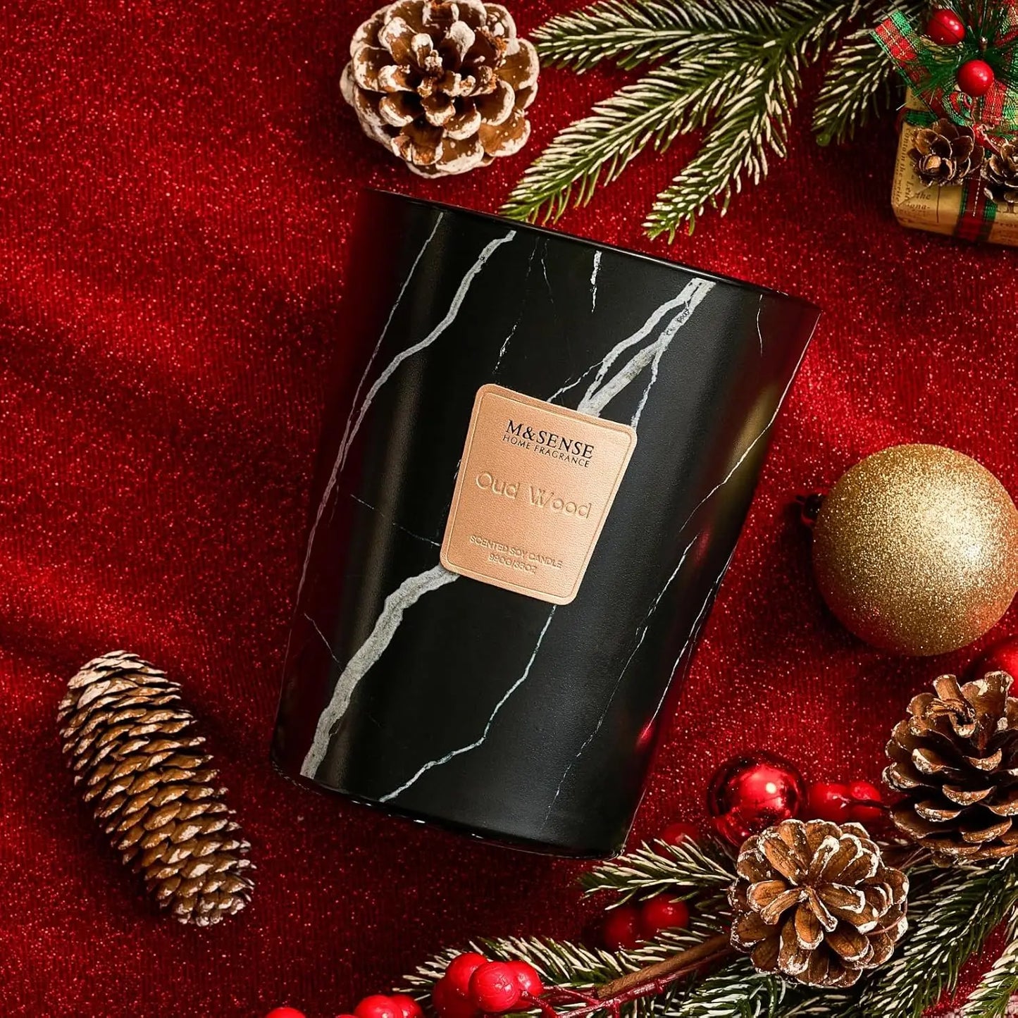 Extra Large 35oz Oud Wood Scented Candle