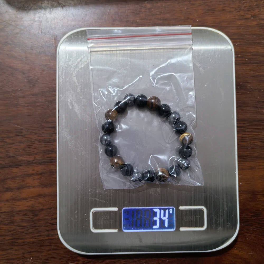 Black Obsidian Hematite Tiger Eye