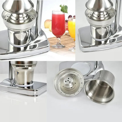 Stainless Steel Manual Juicer