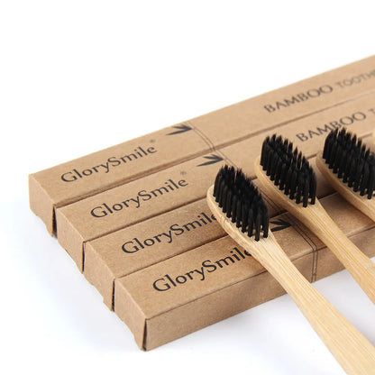 1/4 Pcs Bamboo Toothbrushes