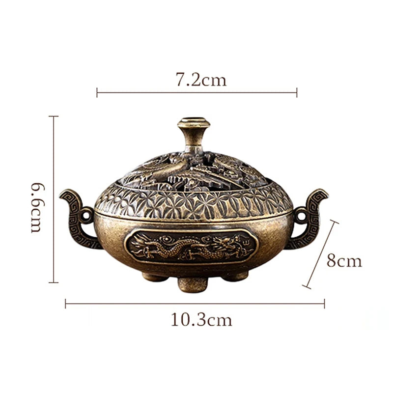 Antique Incense Burner Hollow Incense Holder