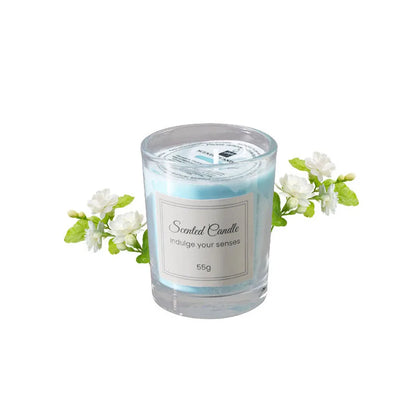 Aromatherapy Candle Glass Handmade Soy Wax Smokeless
