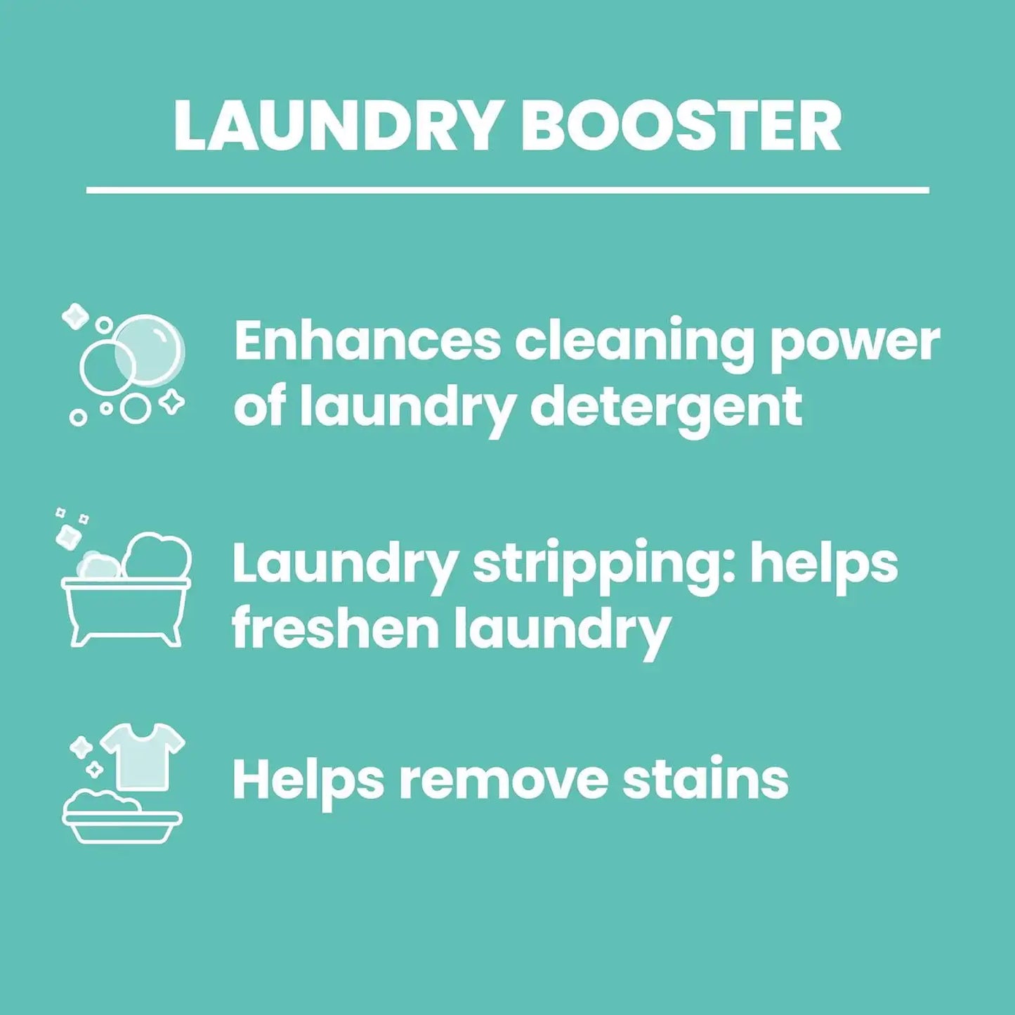 All Natural Borax Laundry Detergent Booster
