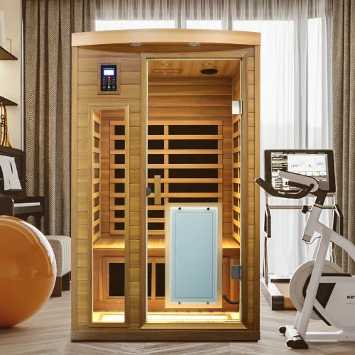Low EMF Two person sauna room