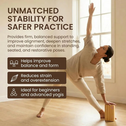 Original Wooden Yoga Blocks