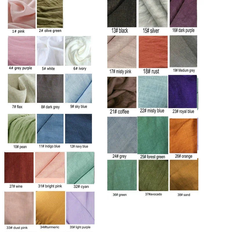 Sheets 100% Stone Washed French Linen